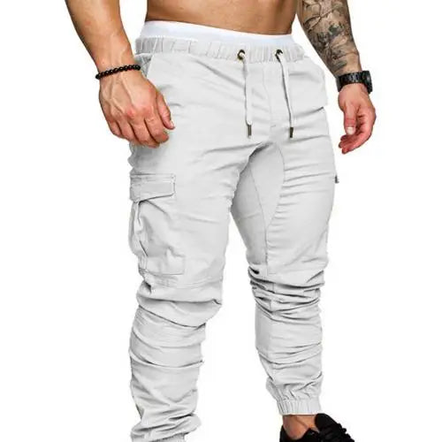 50%HOT2022 Neue lässige Jogginghosen für Herren Einfarbige Freizeithosen Sporthosen Herrenhosen Street Hip Halen Jogginghosen