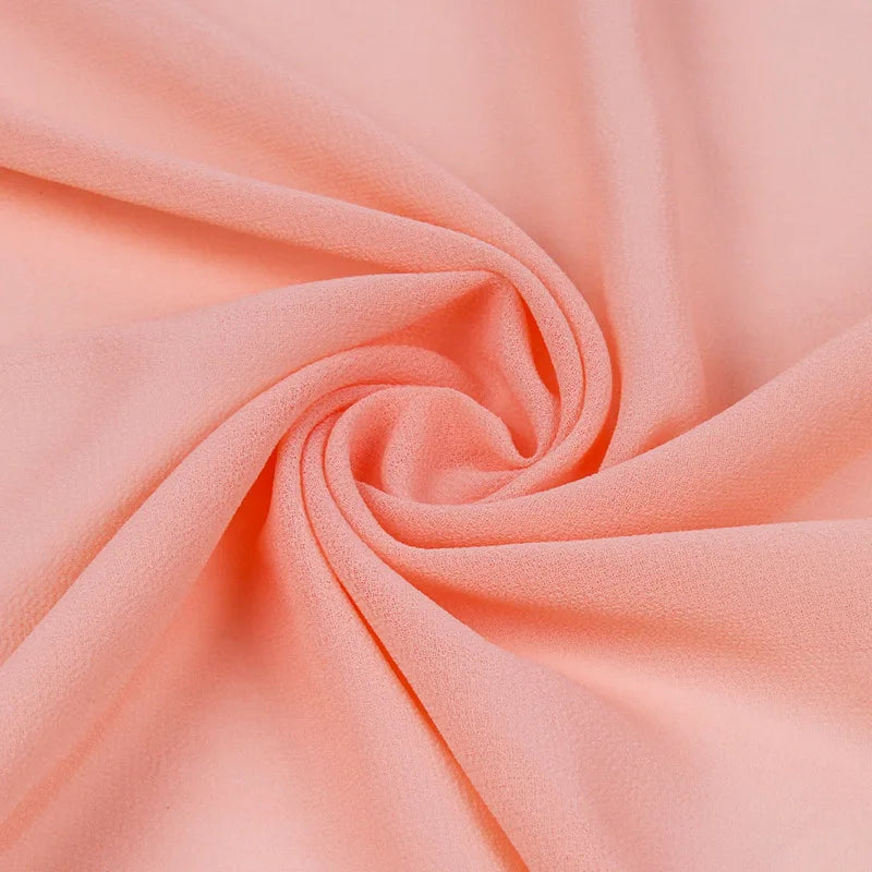 Neue Mode Frauen Einfarbig Chiffon Kopftuch Fertig Zum Tragen Instant Hijab Schal Muslimischer Schal Islamische Hijabs Arabische Kopftücher