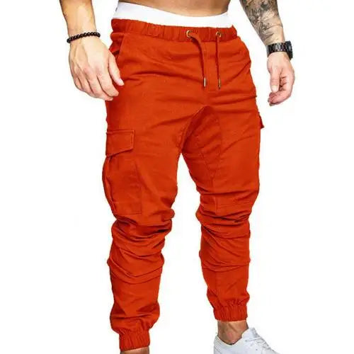 50%HOT2022 Neue lässige Jogginghosen für Herren Einfarbige Freizeithosen Sporthosen Herrenhosen Street Hip Halen Jogginghosen