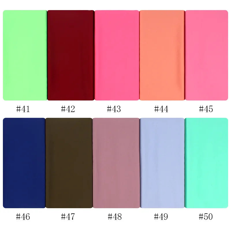 Neue Mode Frauen Einfarbig Chiffon Kopftuch Fertig Zum Tragen Instant Hijab Schal Muslimischer Schal Islamische Hijabs Arabische Kopftücher