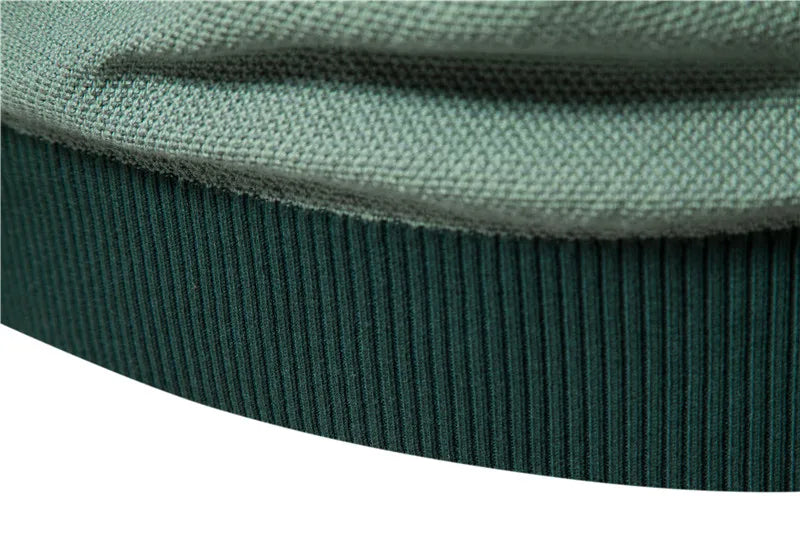 AIOPESON Gestreifter Baumwollpullover Herren Lässiger O-Ausschnitt Hochwertiger Pullover Gestrickte Pullover Herren Neue Wintermarke Herrenpullover