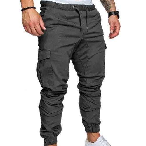 50%HOT2022 Neue lässige Jogginghosen für Herren Einfarbige Freizeithosen Sporthosen Herrenhosen Street Hip Halen Jogginghosen