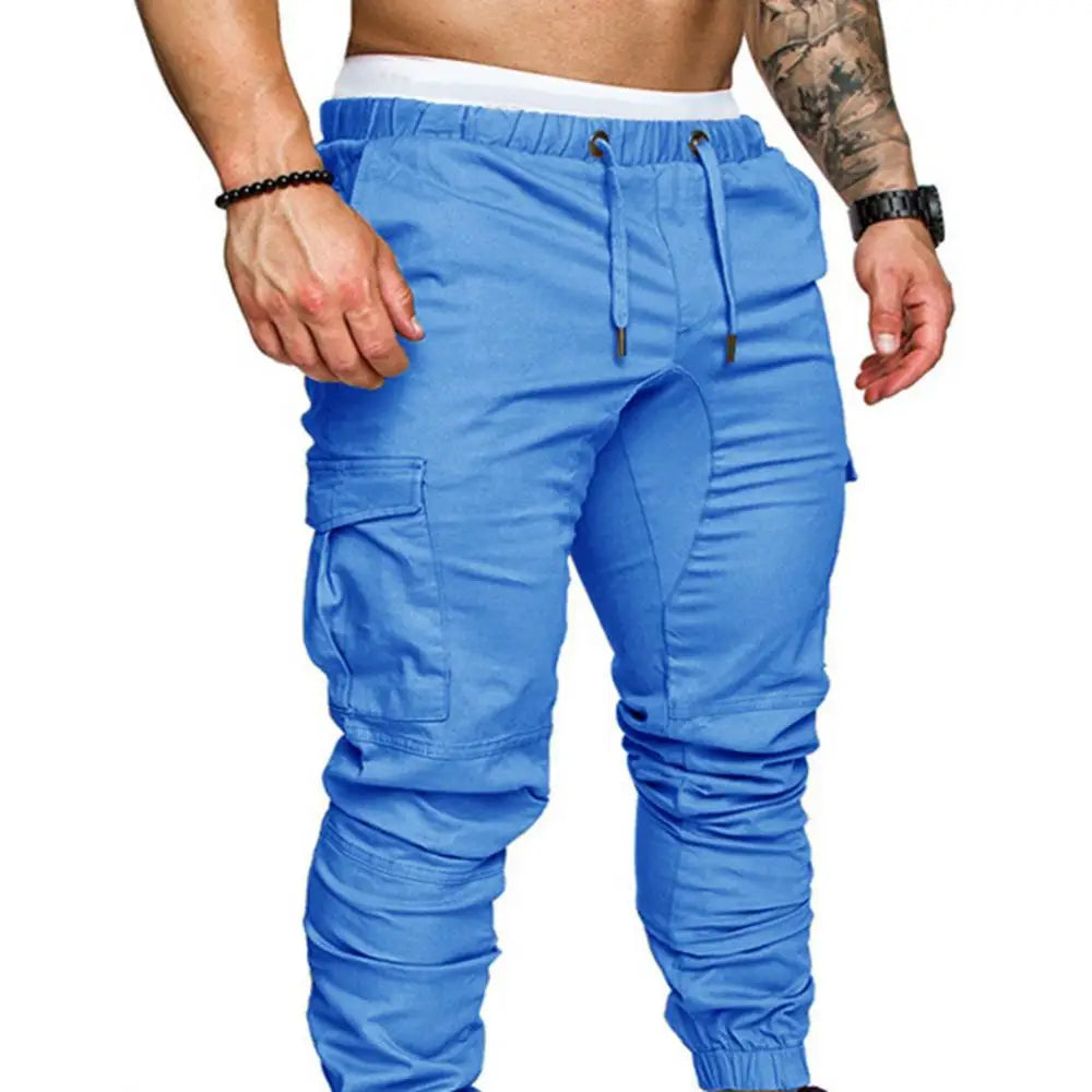 50%HOT2022 Neue lässige Jogginghosen für Herren Einfarbige Freizeithosen Sporthosen Herrenhosen Street Hip Halen Jogginghosen