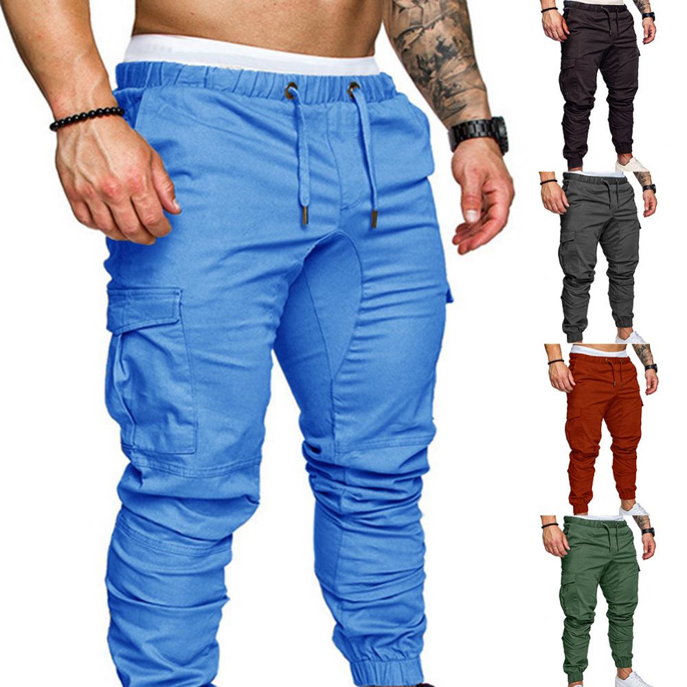 50%HOT2022 Neue lässige Jogginghosen für Herren Einfarbige Freizeithosen Sporthosen Herrenhosen Street Hip Halen Jogginghosen