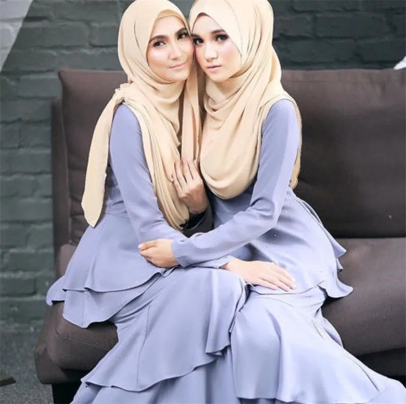 Neue Mode Frauen Einfarbig Chiffon Kopftuch Fertig Zum Tragen Instant Hijab Schal Muslimischer Schal Islamische Hijabs Arabische Kopftücher