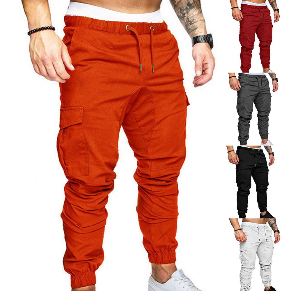 50%HOT2022 Neue lässige Jogginghosen für Herren Einfarbige Freizeithosen Sporthosen Herrenhosen Street Hip Halen Jogginghosen