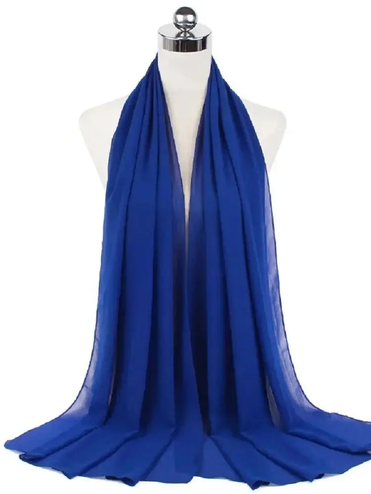 Neue Mode Frauen Einfarbig Chiffon Kopftuch Fertig Zum Tragen Instant Hijab Schal Muslimischer Schal Islamische Hijabs Arabische Kopftücher
