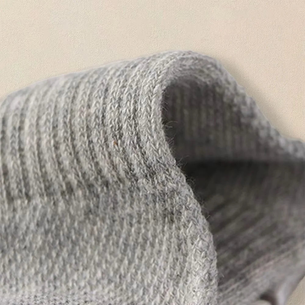 5 Paar Herren Sommersocken, trendig, modisch, schlicht, vielseitig, Herren-Sneaker-Socken, bequem, leicht, atmungsaktiv, Freizeitsocken