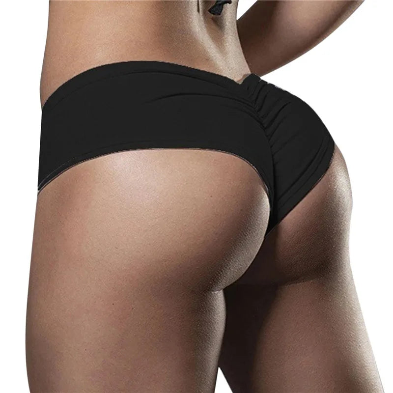 Damen High Waist Sport Shorts Sommer Booty Elastische Shorts Sexy Damen Spandex Training Gym Shorts Mini Skinny Fitness Short
