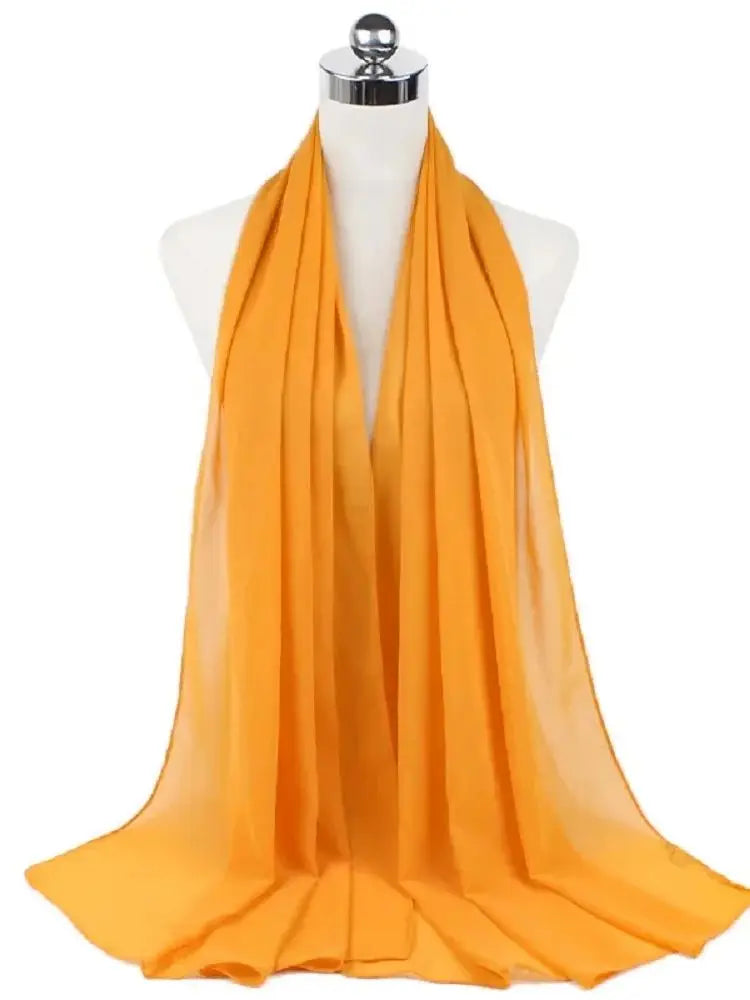 Neue Mode Frauen Einfarbig Chiffon Kopftuch Fertig Zum Tragen Instant Hijab Schal Muslimischer Schal Islamische Hijabs Arabische Kopftücher