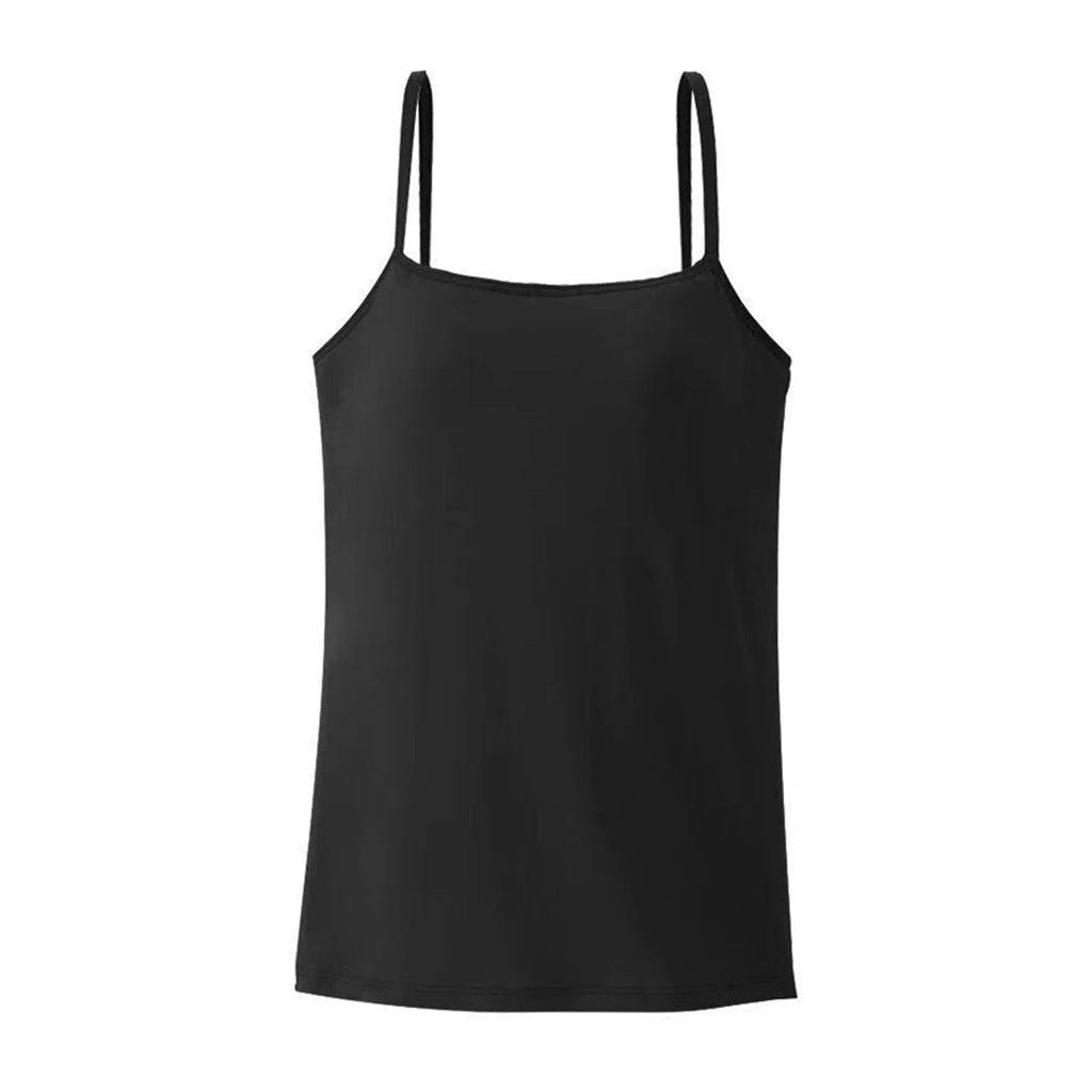 Schickes lockeres Tanktop ärmellos Alltagskleidung feuchtigkeitsableitendes Unterhemd Damen Weste