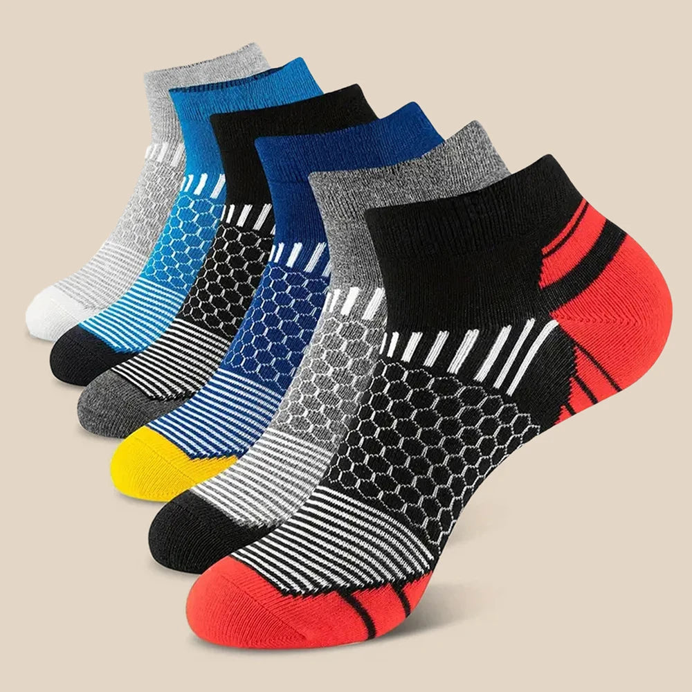 5 Paar Herren Sommersocken, trendig, modisch, schlicht, vielseitig, Herren-Sneaker-Socken, bequem, leicht, atmungsaktiv, Freizeitsocken