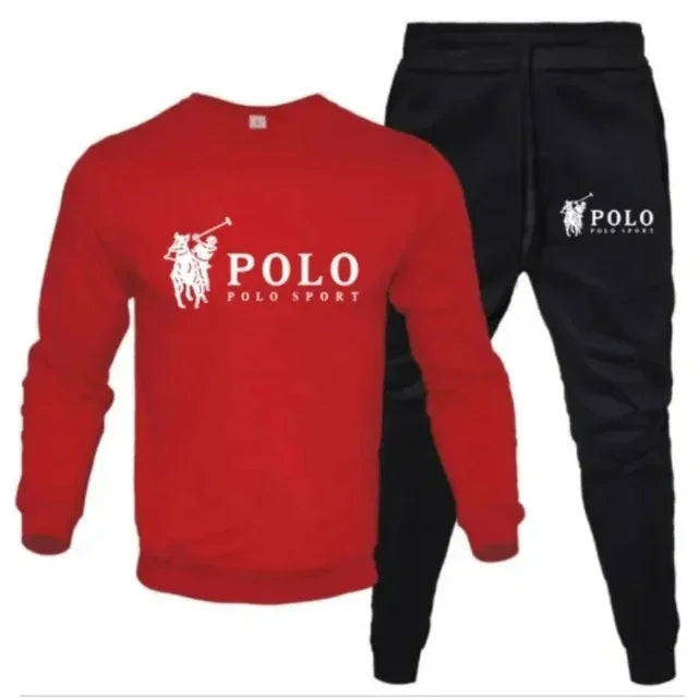 Herbst- und Winter-Sets für Herren: Rundhals-Sweatshirts und Jogginghosen, Herbst- und Wintermode, Outdoor, Fitness und Freizeit