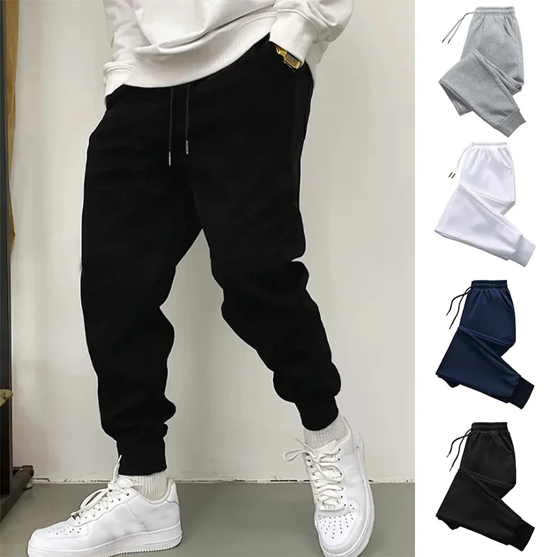 Unifarbene Herren-Jogginghosen, Top-Verkauf, lässige Hosen, Outdoor-Sport-Jogginghosen, tägliche Straßenmode, Herrenhosen, Fitnessstudio-Sportbekleidung