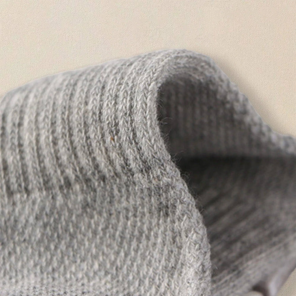 5 Paar Herren Sommersocken, trendig, modisch, schlicht, vielseitig, Herren-Sneaker-Socken, bequem, leicht, atmungsaktiv, Freizeitsocken