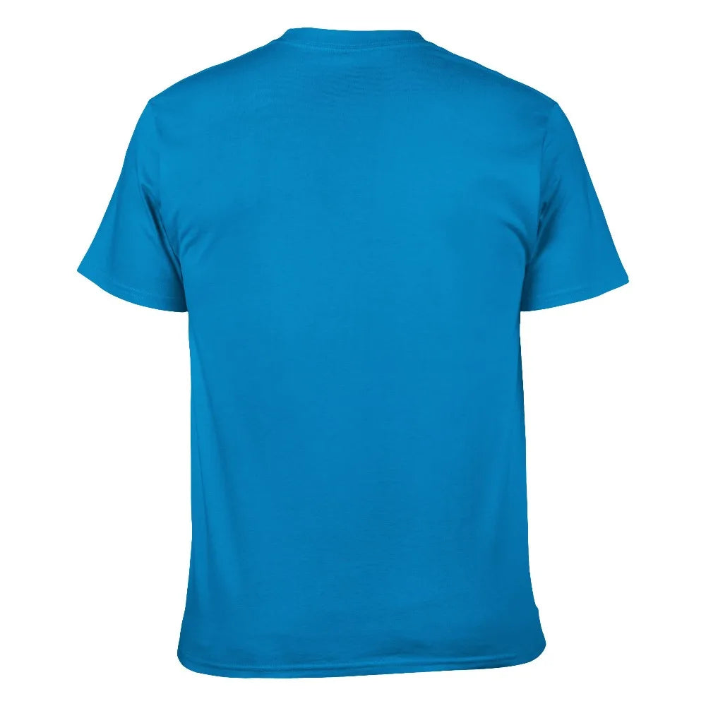 Sommer-Stil Hochwertiges 100% Baumwoll-T-Shirt Unifarben T-Shirt Herren Reinfarbige T-Shirts Marke Kurzarm T-Shirt Herrenbekleidung