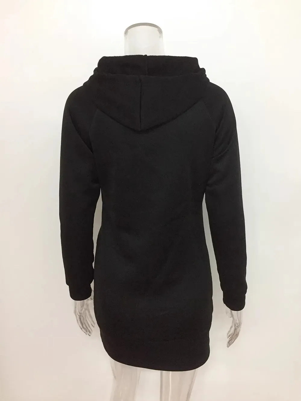 2024 Damen Damenbekleidung Kleider heiß verkaufter neuer Kapuzenpullover mit Reißverschluss, mittellanges Kapuzenkleid in 5 Farben und Größe 6 Kleid
