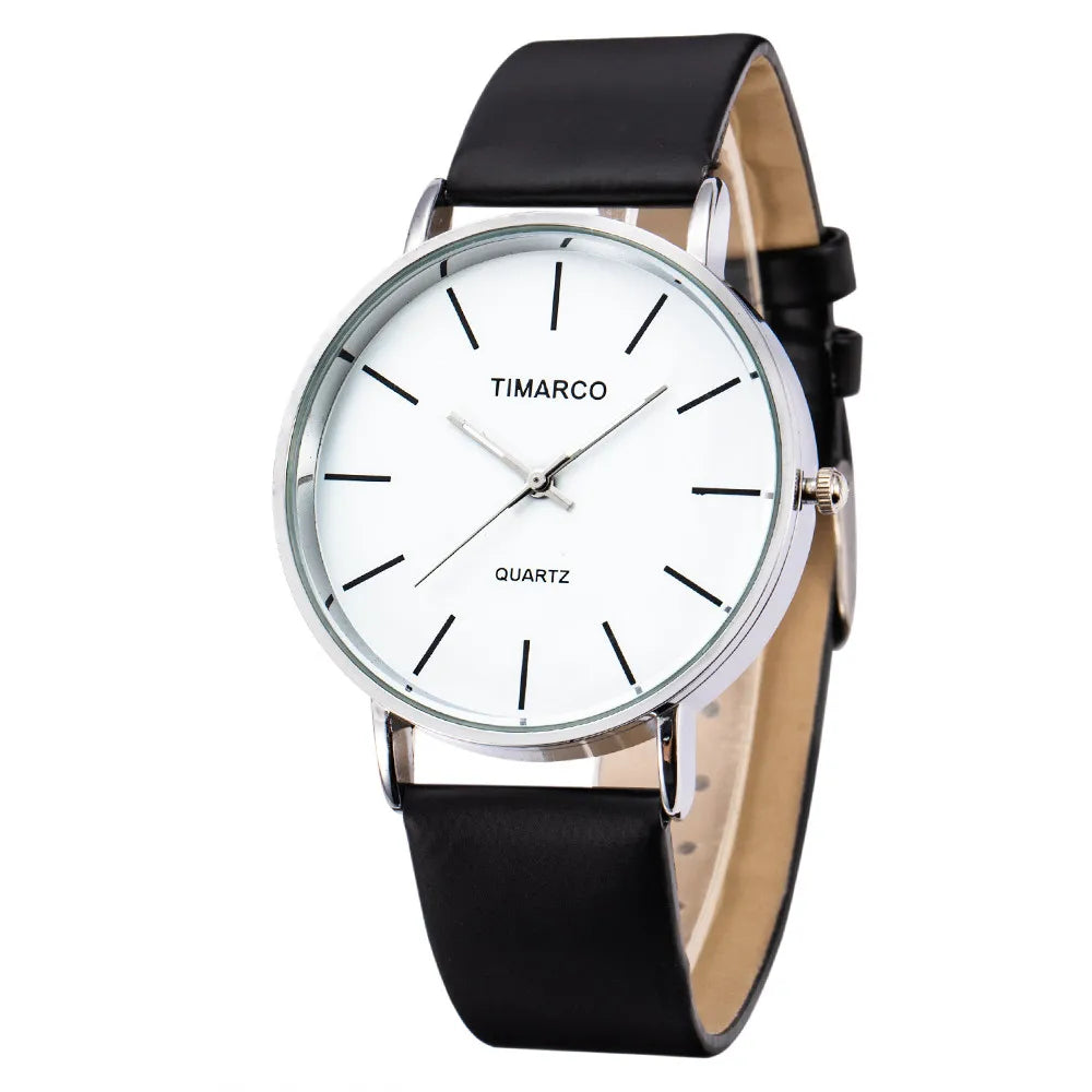Luxus Damenuhren 2025 Neue stilvolle silberne minimalistische Business Damen Quarzuhren atmungsaktives Leder Stahl Uhr Reloj Mujer