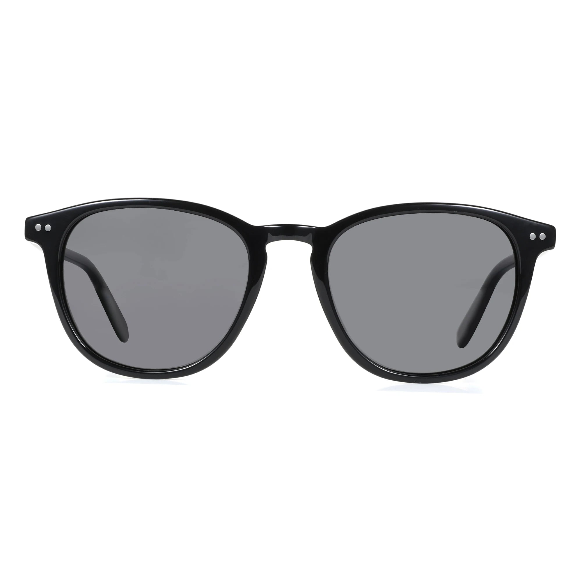 ZENOTTIC Neuheiten Runde polarisierte Sonnenbrillen Handgefertigte Acetat-Sonnenbrille mit Federscharnier, modische quadratische Brille für Herren und Damen