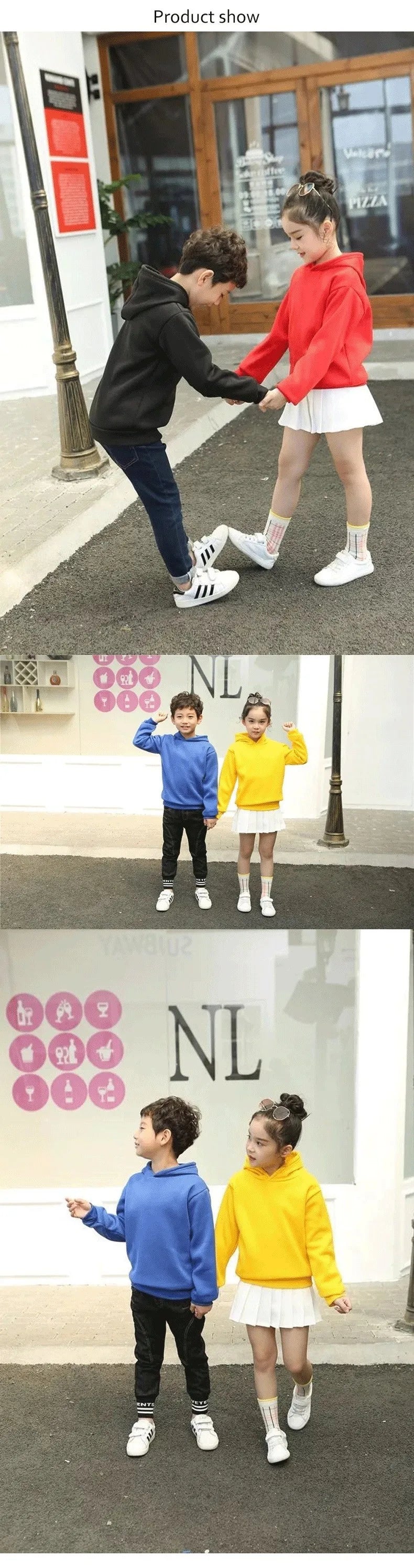 Kids Autumn Spring Trend Letter Print 2pcs Hoodie+Pants Tracksuits 2-13 Years Boys Girls Casual Outfits Children Clothes Sets