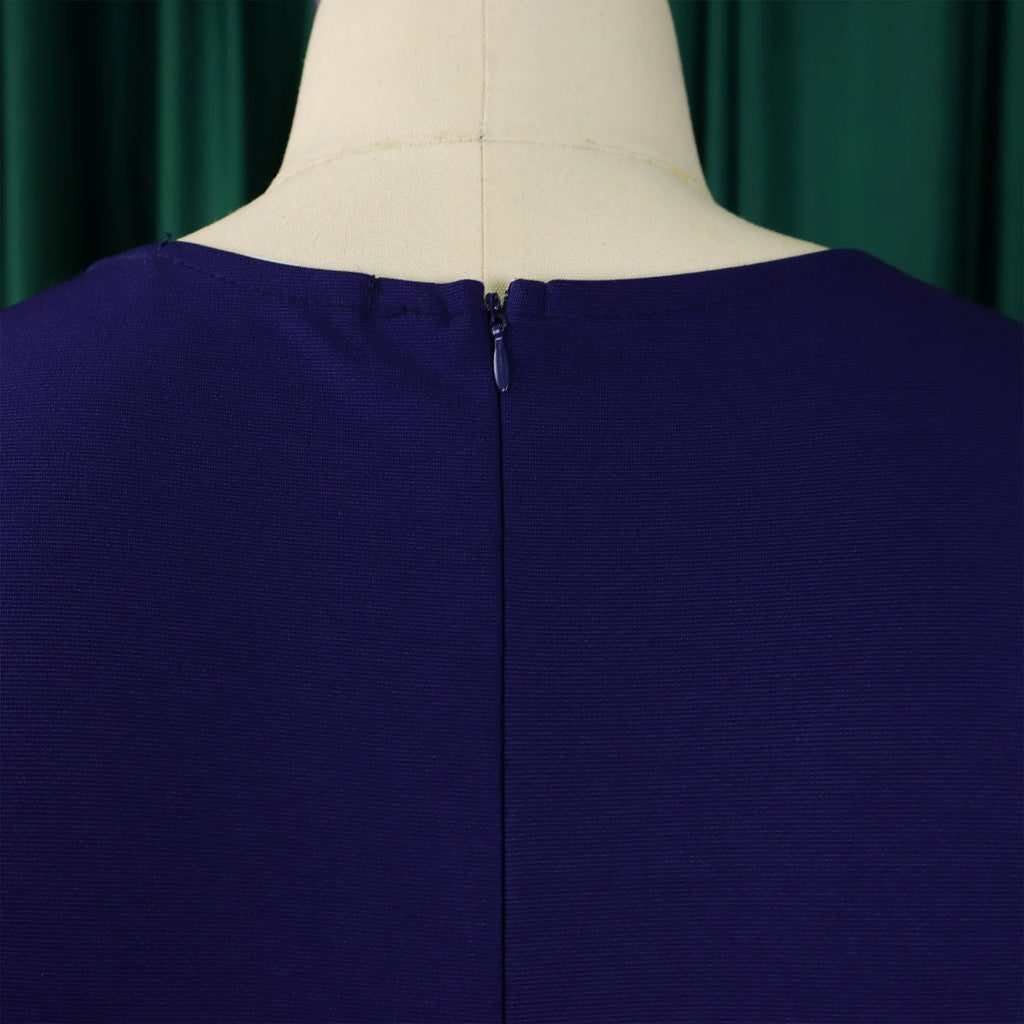 Summer New 2026 Women's Solid Color V-Neck Short Sleeve Dress Pencil Skirt Waist Tunle Material Fashionable Casual Maxi Dress