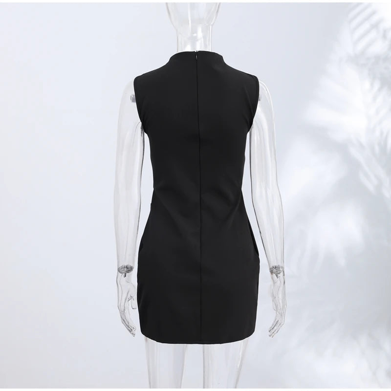 Sexy Solid Pleated Strapless Dress Lady Chic Off-shoulder Backless High Waist Split Dresses Women 2026 New Evening Party Gown