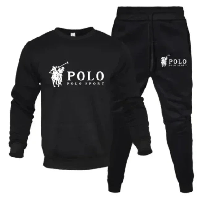 Herbst- und Winter-Sets für Herren: Rundhals-Sweatshirts und Jogginghosen, Herbst- und Wintermode, Outdoor, Fitness und Freizeit