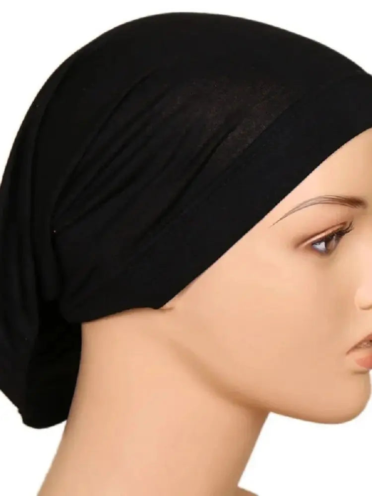 Neue Mode Frauen Einfarbig Chiffon Kopftuch Fertig Zum Tragen Instant Hijab Schal Muslimischer Schal Islamische Hijabs Arabische Kopftücher
